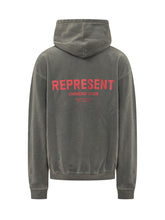 REPRESENT - Owners Club Hooded Sweatshirt - Grey - LIDIASHOPPING® - Official Website