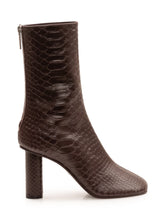 PARIS TEXAS - Alice Ankle Boot with Reptile Pattern - Brown - LIDIASHOPPING® - Official Website
