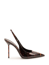 PARIS TEXAS - Lidia Slingback Pumps with Pointed Toe - Brown - LIDIASHOPPING® - Official Website