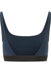 TOM FORD - Bralette con Logo - Blu - LIDIASHOPPING® - Official Website