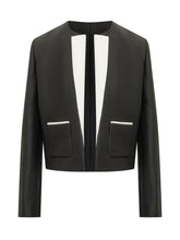 TOM FORD - Giacca Spencer con Tasche Applicate - Nero - LIDIASHOPPING® - Official Website