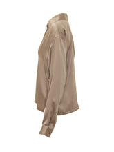 TOM FORD - Long Sleeve Silk Polo Top - Beige - LIDIASHOPPING® - Official Website