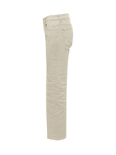 7 FOR ALL MANKIND - Calie Straight Five Pocket Jeans - White - LIDIASHOPPING® - Official Website