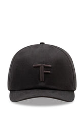 TOM FORD - Cap with Tonal Logo Embroidery - Black - LIDIASHOPPING® - Official Website