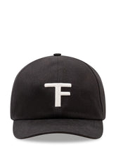 TOM FORD - Cappellino con Ricamo Logo a Contrasto - Nero - LIDIASHOPPING® - Official Website