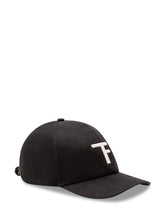 TOM FORD - Cappellino con Ricamo Logo a Contrasto - Nero - LIDIASHOPPING® - Official Website