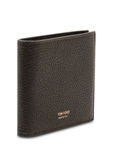 TOM FORD - Bifold Wallet with Logo - Black - LIDIASHOPPING® - Official Website