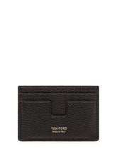 TOM FORD - Portacarte con Logo - Nero - LIDIASHOPPING® - Official Website