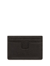 TOM FORD - Portacarte con Logo - Nero - LIDIASHOPPING® - Official Website
