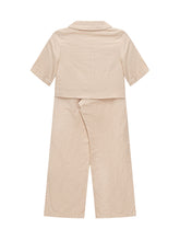 GUESS KIDS - Completo con Blazer Cropped e Pantaloni - Beige - LIDIASHOPPING® - Official Website