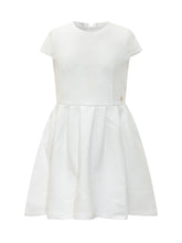 GUESS KIDS - Abito con Maniche Corte e Gonna Svasata - Bianco | Lidia Shopping | Official Website
