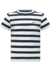 GUESS KIDS - T-shirt a Righe con Maniche Corte - Multicolore - LIDIASHOPPING® - Official Website