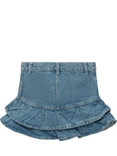 GUESS KIDS - Gonna con Volant e Tasche - Blu - LIDIASHOPPING® - Official Website