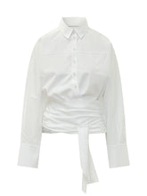 7 FOR ALL MANKIND - Camicia con Fascia in Vita - Bianco - LIDIASHOPPING® - Official Website