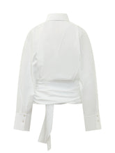 7 FOR ALL MANKIND - Camicia con Fascia in Vita - Bianco - LIDIASHOPPING® - Official Website