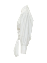 7 FOR ALL MANKIND - Camicia con Fascia in Vita - Bianco - LIDIASHOPPING® - Official Website