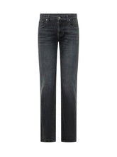 7 FOR ALL MANKIND - Jeans The Slim a Gamba Stretta - Nero - LIDIASHOPPING® - Official Website