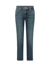 7 FOR ALL MANKIND - Jeans Calie Straight Ankle a Cinque Tasche - Blu - LIDIASHOPPING® - Official Website