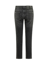 7 FOR ALL MANKIND - Calie Straight Ankle Five Pocket Jeans - Black - LIDIASHOPPING® - Official Website