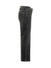 7 FOR ALL MANKIND - Calie Straight Ankle Five Pocket Jeans - Black - LIDIASHOPPING® - Official Website