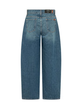 7 FOR ALL MANKIND - Jeans Bonnie Curvilinear a Balloon - Blu - LIDIASHOPPING® - Official Website