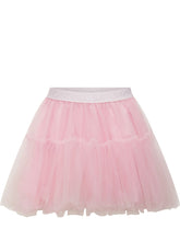 MONNALISA - Gonna con Balze e Vita Elasticizzata - Rosa | Lidia Shopping | Official Website