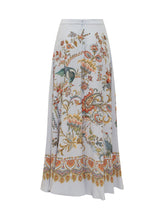 ETRO - Gonna Lunga con Stampa Floreale - Blu - LIDIASHOPPING® - Official Website