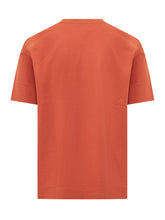 ETRO - T-shirt Roma con Logo Ricamato - Arancione - LIDIASHOPPING® - Official Website