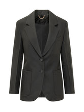 VICTORIA BECKHAM - Giacca Katherine Monopetto - Nero - LIDIASHOPPING® - Official Website