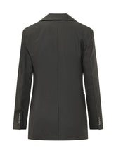 VICTORIA BECKHAM - Giacca Katherine Monopetto - Nero - LIDIASHOPPING® - Official Website
