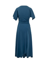 VICTORIA BECKHAM - Abito con Maniche ad Aletta - Blu | Lidia Shopping | Official Website
