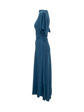 VICTORIA BECKHAM - Abito con Maniche ad Aletta - Blu | Lidia Shopping | Official Website