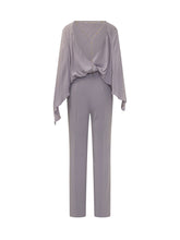 PINKO - Tuta con Maniche Mantella - Viola - LIDIASHOPPING® - Official Website