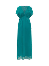 PINKO - Abito Tubino con Spalline e Catene - Blu - LIDIASHOPPING® - Official Website