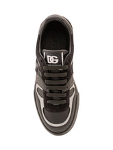 DOLCE & GABBANA - Sneaker Bassa con Pannelli - Nero - LIDIASHOPPING® - Official Website