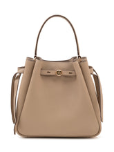 TORY BURCH - Bucket Bag con Cinturino Frontale - Beige - LIDIASHOPPING® - Official Website
