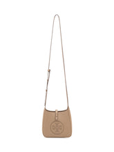 TORY BURCH - Borsa Crossbody con Logo Forato - Beige - LIDIASHOPPING® - Official Website