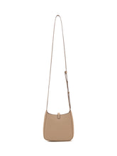 TORY BURCH - Borsa Crossbody con Logo Forato - Beige - LIDIASHOPPING® - Official Website