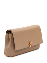 TORY BURCH - Portafoglio con Patta e Logo - Grigio - LIDIASHOPPING® - Official Website