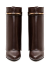 GIVENCHY - Stivaletto Shark Pinch con Zeppa - Marrone - LIDIASHOPPING® - Official Website