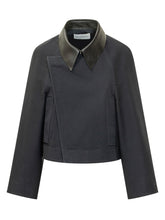 GIVENCHY - Cocoon Jacket with Wide Collar - Black - LIDIASHOPPING® - Official Website