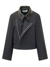 GIVENCHY - Cocoon Jacket with Wide Collar - Black - LIDIASHOPPING® - Official Website