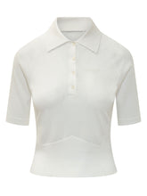 GIVENCHY - Cropped Short Sleeve Polo - White - LIDIASHOPPING® - Official Website