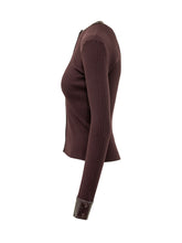 COURREGES - Ribbed Cardigan - Red - LIDIASHOPPING® - Official Website