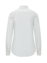 XACUS - Striped Shirt with Patch Pocket - White - LIDIASHOPPING® - Official Website