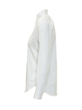 XACUS - Striped Shirt with Patch Pocket - White - LIDIASHOPPING® - Official Website