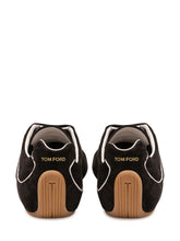 TOM FORD - Lewis Suede Sneakers - Black - LIDIASHOPPING® - Official Website