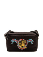 KENZO - Borsa a Tracolla con Ricamo Tigre - Nero - LIDIASHOPPING® - Official Website