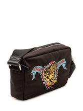 KENZO - Borsa a Tracolla con Ricamo Tigre - Nero - LIDIASHOPPING® - Official Website