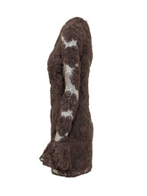 ROTATE - Lace Mini Dress with 3D Flowers - Brown - LIDIASHOPPING® - Official Website